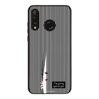 Θήκη Sonique Stripe Stories Series για Huawei P30 Lite Eye on You – Μαύρο