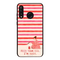 Θήκη Sonique Stripe Stories Series για Huawei P30 Lite Feed Your Ego