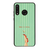 Θήκη Sonique Stripe Stories Series για Huawei P30 Lite Martini