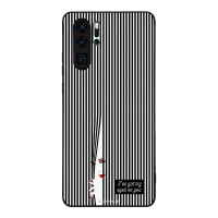 Θήκη Sonique Stripe Stories Series για Huawei P30 Pro Eye on You – Μαύρο
