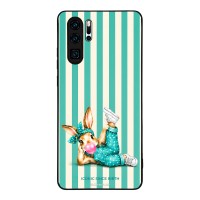 Θήκη Sonique Stripe Stories Series για Huawei P30 Pro Iconic Λαγουδάκι