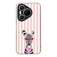 Θήκη Sonique Stripe Stories Series για Huawei Pura 70 Ζέβρα – Τσιχλόφουσκα