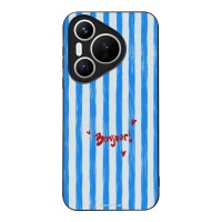 Θήκη Sonique Stripe Stories Series για Huawei Pura 70 Bonjour Blue
