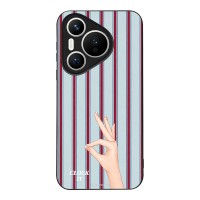 Θήκη Sonique Stripe Stories Series για Huawei Pura 70 Clock It
