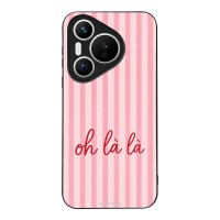 Θήκη Sonique Stripe Stories Series για Huawei Pura 70 Oh La La – Ροζ