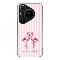 Θήκη Sonique Stripe Stories Series για Huawei Pura 70 Pro Φλαμίνγκο