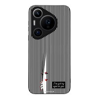 Θήκη Sonique Stripe Stories Series για Huawei Pura 70 Pro Eye on You – Μαύρο