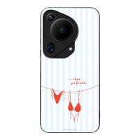 Θήκη Sonique Stripe Stories Series για Huawei Pura 70 Ultra Πάμε για Βουτιά;