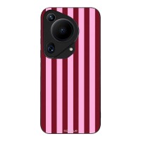 Θήκη Sonique Stripe Stories Series για Huawei Pura 70 Ultra Ρίγες Ροζ – Κόκκινο