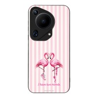 Θήκη Sonique Stripe Stories Series για Huawei Pura 70 Ultra Φλαμίνγκο