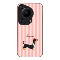 Θήκη Sonique Stripe Stories Series για Huawei Pura 70 Ultra Bonjour Puppy
