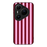 Θήκη Sonique Stripe Stories Series για Huawei Pura 80 Pro 5G Ρίγες Ροζ – Κόκκινο