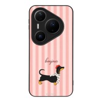 Θήκη Sonique Stripe Stories Series για Huawei Pura 80 Pro 5G Bonjour Puppy