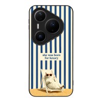 Θήκη Sonique Stripe Stories Series για Huawei Pura 80 Pro 5G Born for Luxury