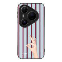 Θήκη Sonique Stripe Stories Series για Huawei Pura 80 Pro 5G Clock It