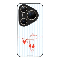 Θήκη Sonique Stripe Stories Series για Huawei Pura 80 Ultra Πάμε για Βουτιά;