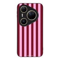 Θήκη Sonique Stripe Stories Series για Huawei Pura 80 Ultra Ρίγες Ροζ – Κόκκινο