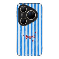 Θήκη Sonique Stripe Stories Series για Huawei Pura 80 Ultra Bonjour Blue