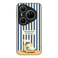 Θήκη Sonique Stripe Stories Series για Huawei Pura 80 Ultra Born for Luxury