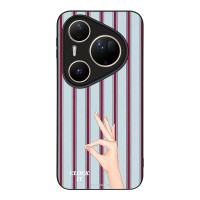 Θήκη Sonique Stripe Stories Series για Huawei Pura 80 Ultra Clock It