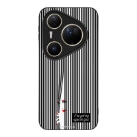 Θήκη Sonique Stripe Stories Series για Huawei Pura 80 Ultra Eye on You – Μαύρο