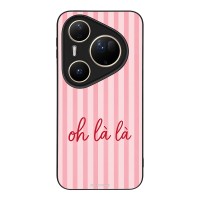 Θήκη Sonique Stripe Stories Series για Huawei Pura 80 Ultra Oh La La – Ροζ