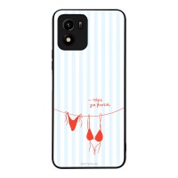 Θήκη Sonique Stripe Stories Series για VIVO Y01 4G Πάμε για Βουτιά;