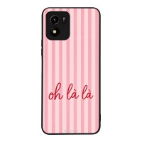 Θήκη Sonique Stripe Stories Series για VIVO Y01 4G Oh La La – Ροζ