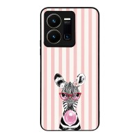 Θήκη Sonique Stripe Stories Series για VIVO Y35 4G / VIVO Y22 / VIVO Y22S Ζέβρα – Τσιχλόφουσκα
