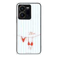 Θήκη Sonique Stripe Stories Series για VIVO Y35 4G / VIVO Y22 / VIVO Y22S Πάμε για Βουτιά;