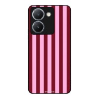 Θήκη Sonique Stripe Stories Series για VIVO Y36 4G / VIVO Y36 5G / VIVO Y27 5G / VIVO Y27s Ρίγες Ροζ – Κόκκινο