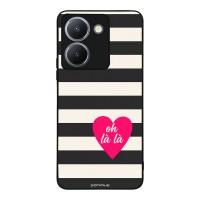 Θήκη Sonique Stripe Stories Series για VIVO Y36 4G / VIVO Y36 5G / VIVO Y27 5G / VIVO Y27s Oh La La – Μαύρο