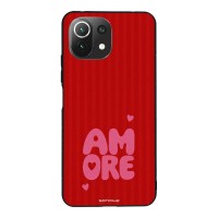 Θήκη Sonique Stripe Stories Series  για Xiaomi Mi 11 Lite 4G / Mi 11 Lite 5G Amore