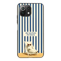 Θήκη Sonique Stripe Stories Series  για Xiaomi Mi 11 Lite 4G / Mi 11 Lite 5G Born for Luxury