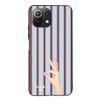Θήκη Sonique Stripe Stories Series  για Xiaomi Mi 11 Lite 4G / Mi 11 Lite 5G Clock It