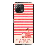 Θήκη Sonique Stripe Stories Series  για Xiaomi Mi 11 Lite 4G / Mi 11 Lite 5G Feed Your Ego