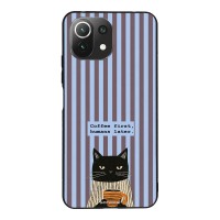 Θήκη Sonique Stripe Stories Series  για Xiaomi Mi 11 Lite 4G / Mi 11 Lite 5G Humans Later