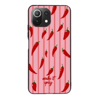 Θήκη Sonique Stripe Stories Series  για Xiaomi Mi 11 Lite 4G / Mi 11 Lite 5G Make It Spicy