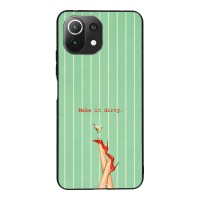 Θήκη Sonique Stripe Stories Series  για Xiaomi Mi 11 Lite 4G / Mi 11 Lite 5G Martini