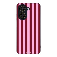 Θήκη Sonique Stripe Stories Series  για Xiaomi Poco C71 4G Ρίγες Ροζ – Κόκκινο