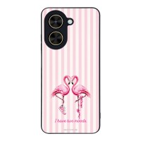 Θήκη Sonique Stripe Stories Series  για Xiaomi Poco C71 4G Φλαμίνγκο