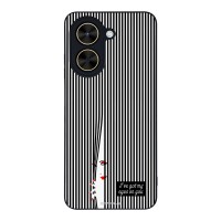 Θήκη Sonique Stripe Stories Series  για Xiaomi Poco C71 4G Eye on You – Μαύρο