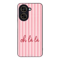Θήκη Sonique Stripe Stories Series  για Xiaomi Poco C71 4G Oh La La – Ροζ