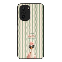 Θήκη Sonique Stripe Stories Series  για Xiaomi Poco F3 / Mi 11i Better Late