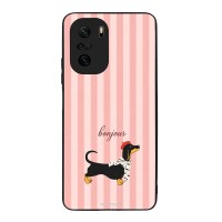 Θήκη Sonique Stripe Stories Series  για Xiaomi Poco F3 / Mi 11i Bonjour Puppy