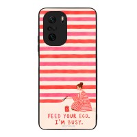 Θήκη Sonique Stripe Stories Series  για Xiaomi Poco F3 / Mi 11i Feed Your Ego