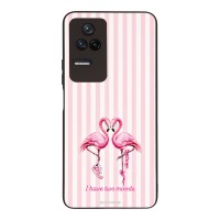 Θήκη Sonique Stripe Stories Series  για Xiaomi Poco F4 5G Φλαμίνγκο