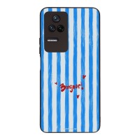 Θήκη Sonique Stripe Stories Series  για Xiaomi Poco F4 5G Bonjour Blue