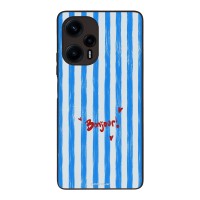 Θήκη Sonique Stripe Stories Series  για Xiaomi Poco F5 5G Bonjour Blue