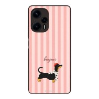 Θήκη Sonique Stripe Stories Series  για Xiaomi Poco F5 5G Bonjour Puppy